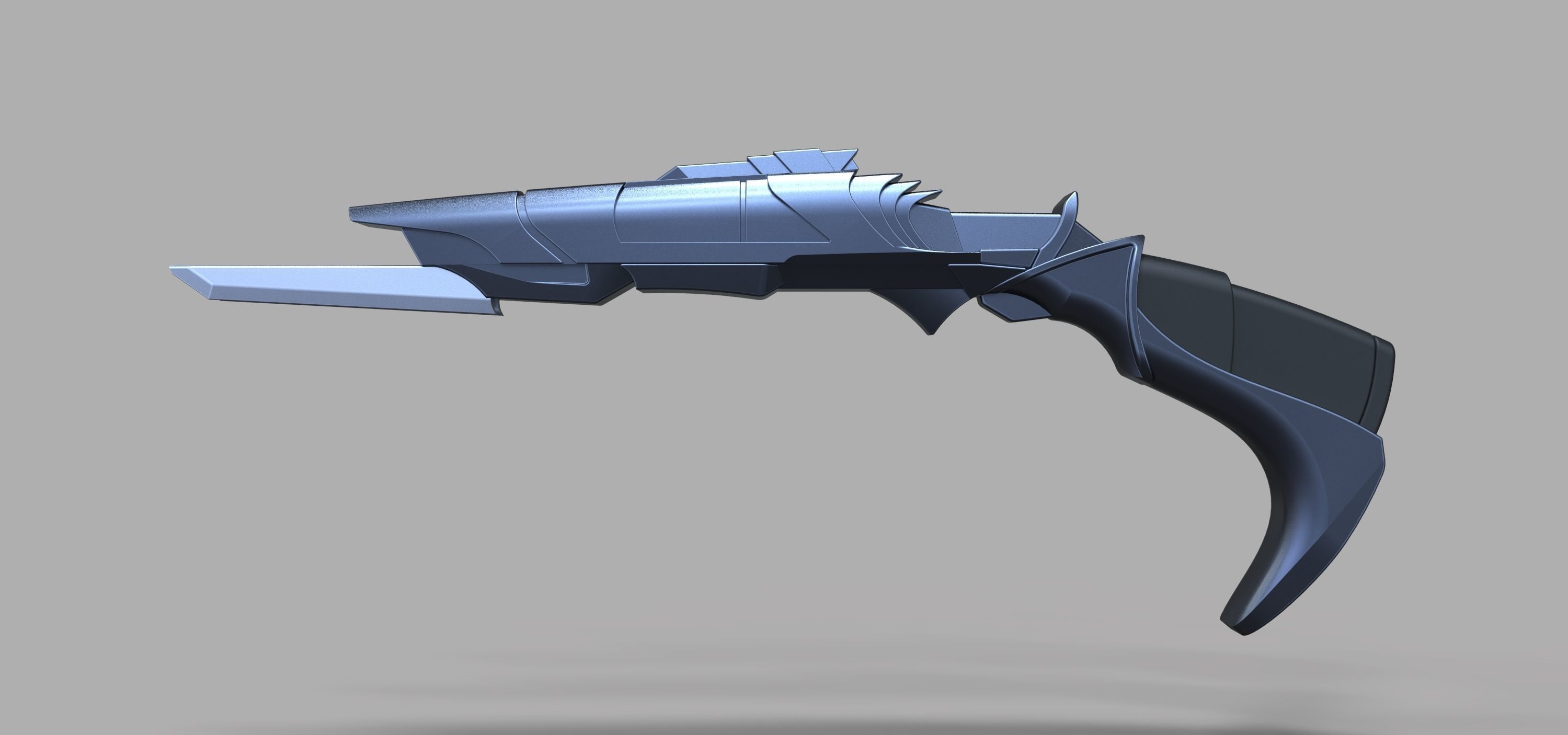 Klingon Disruptor from the movie Star Trek 3D print model_7