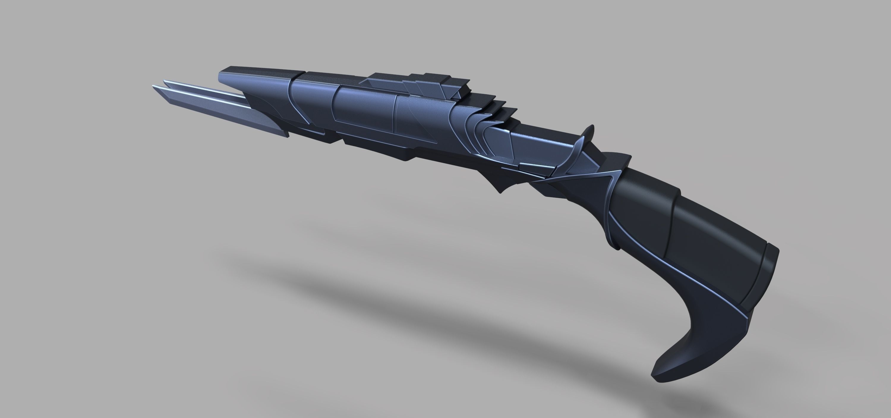 Klingon Disruptor from the movie Star Trek 3D print model_10