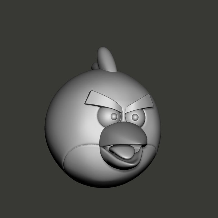 Angry BirdV  V02 3D print model_2