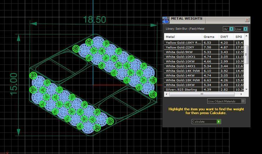 cuban chain  necklace diamond z01 3D model_18
