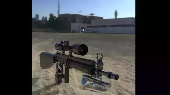 MK12 Gun Vr Ready