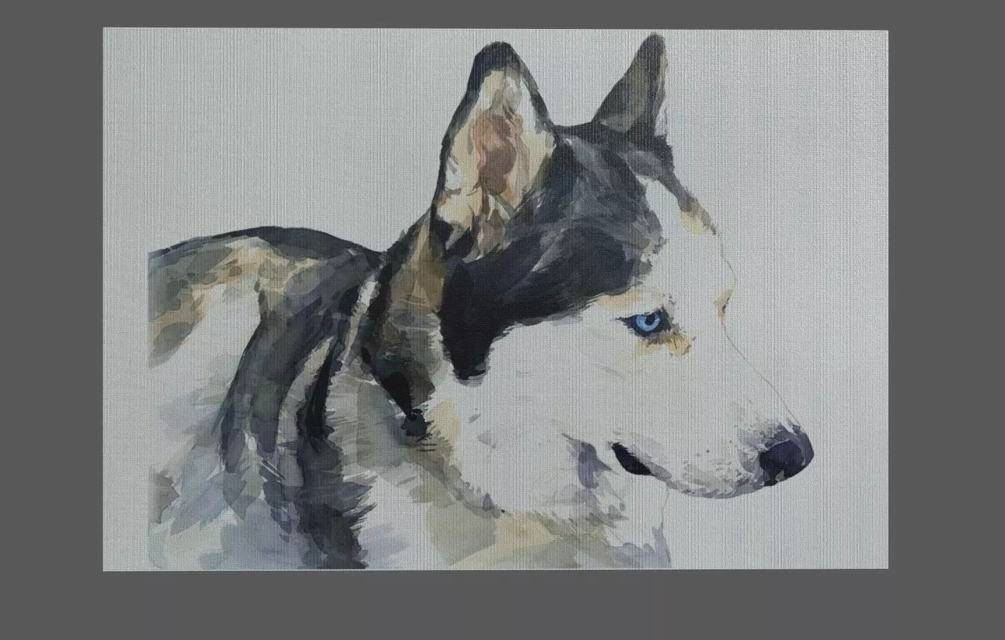 Art Frames Set Low-poly 3D model_0