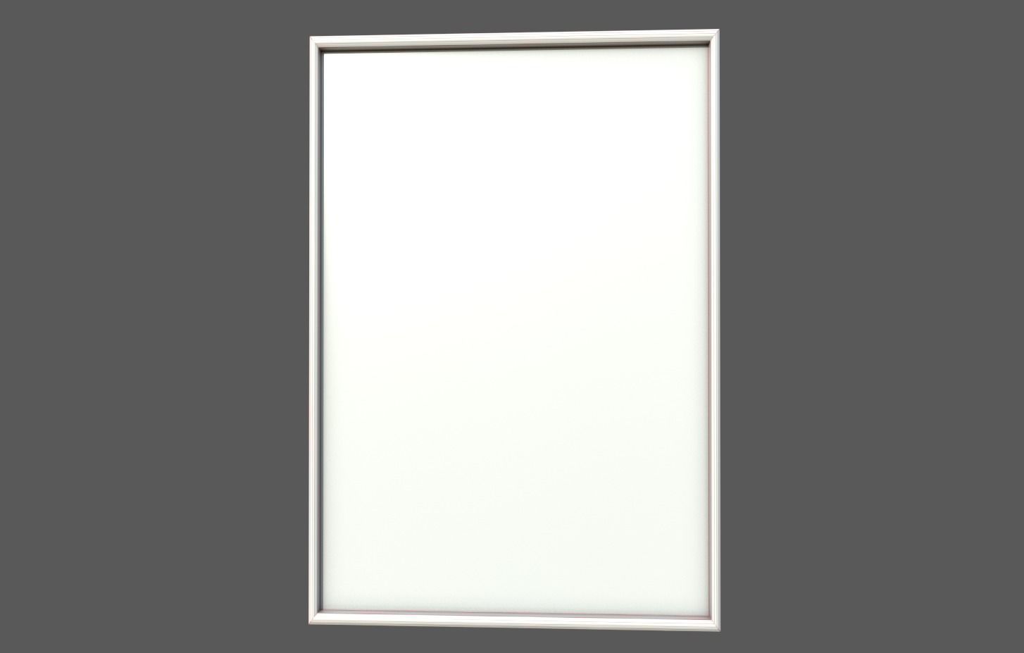 Art Frames Set Low-poly 3D model_3