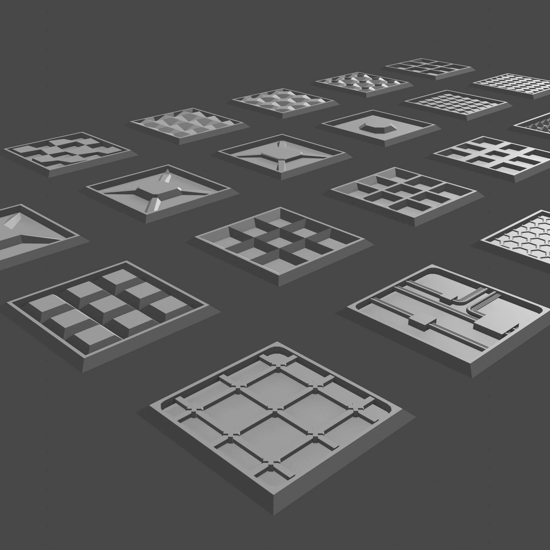 Panels 3D model_1