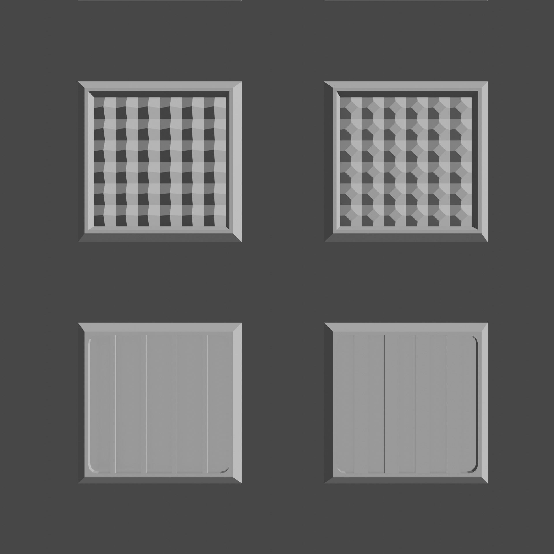 Panels 3D model_4