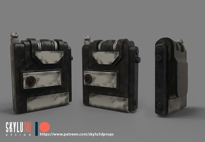 CANTO BIGHT POLICE-SCRAMBLED LONG-RANGE COMLINK  3D print model
