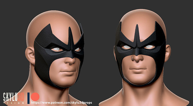 Nightwing mask 3d printing model 3D print model