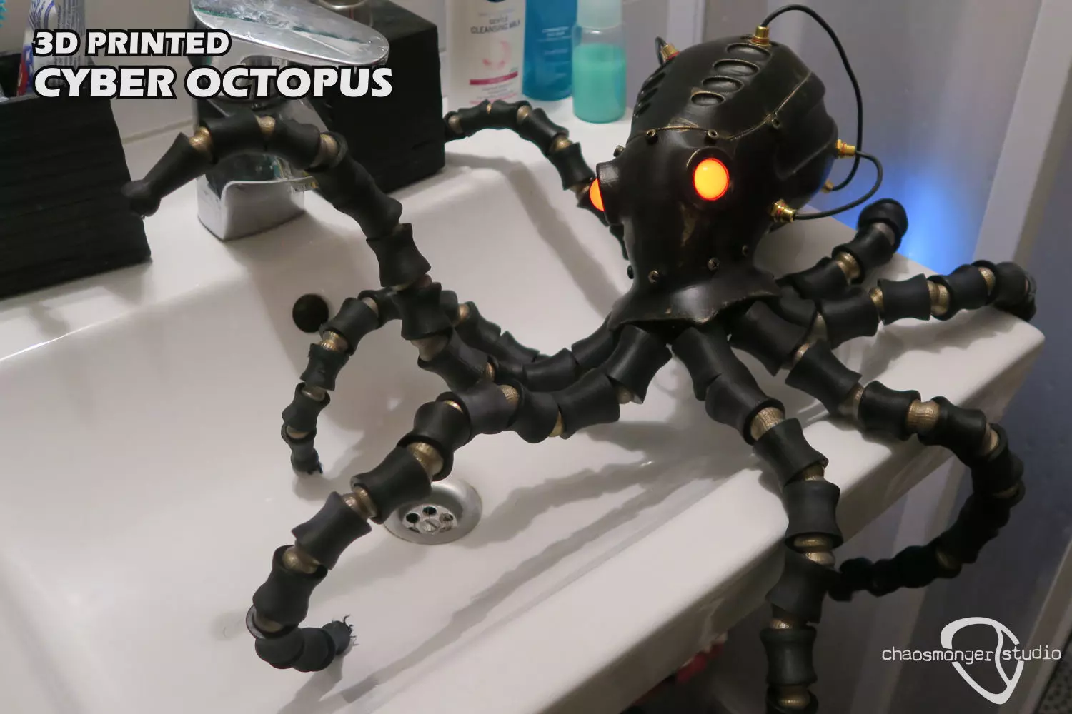 3D Printing Cyber Octopus 3D print model_0