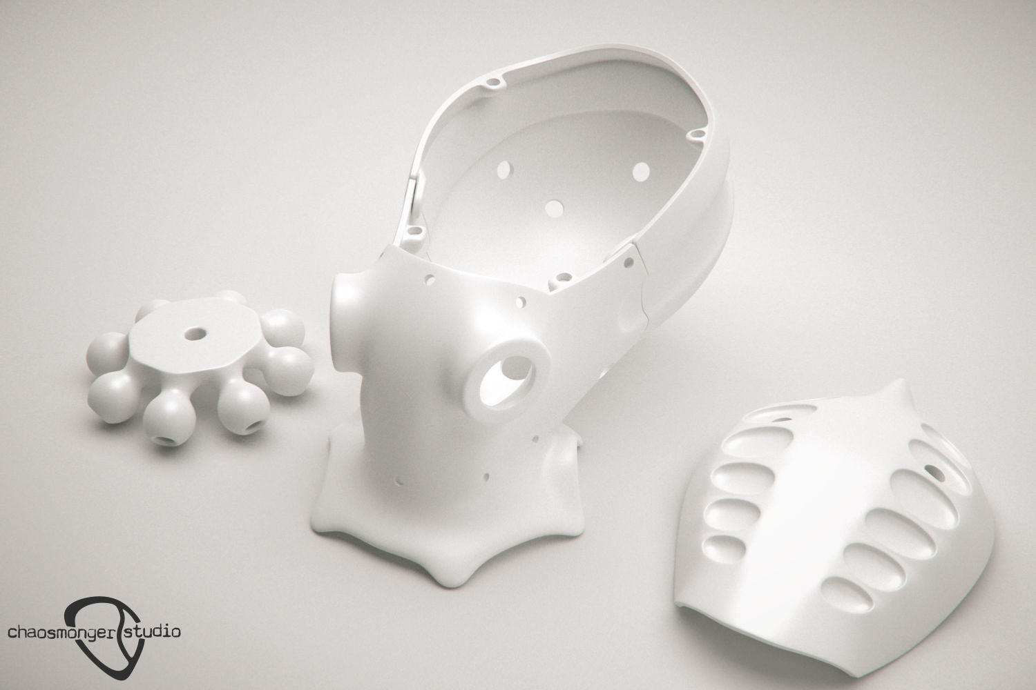 3D Printing Cyber Octopus 3D print model_5