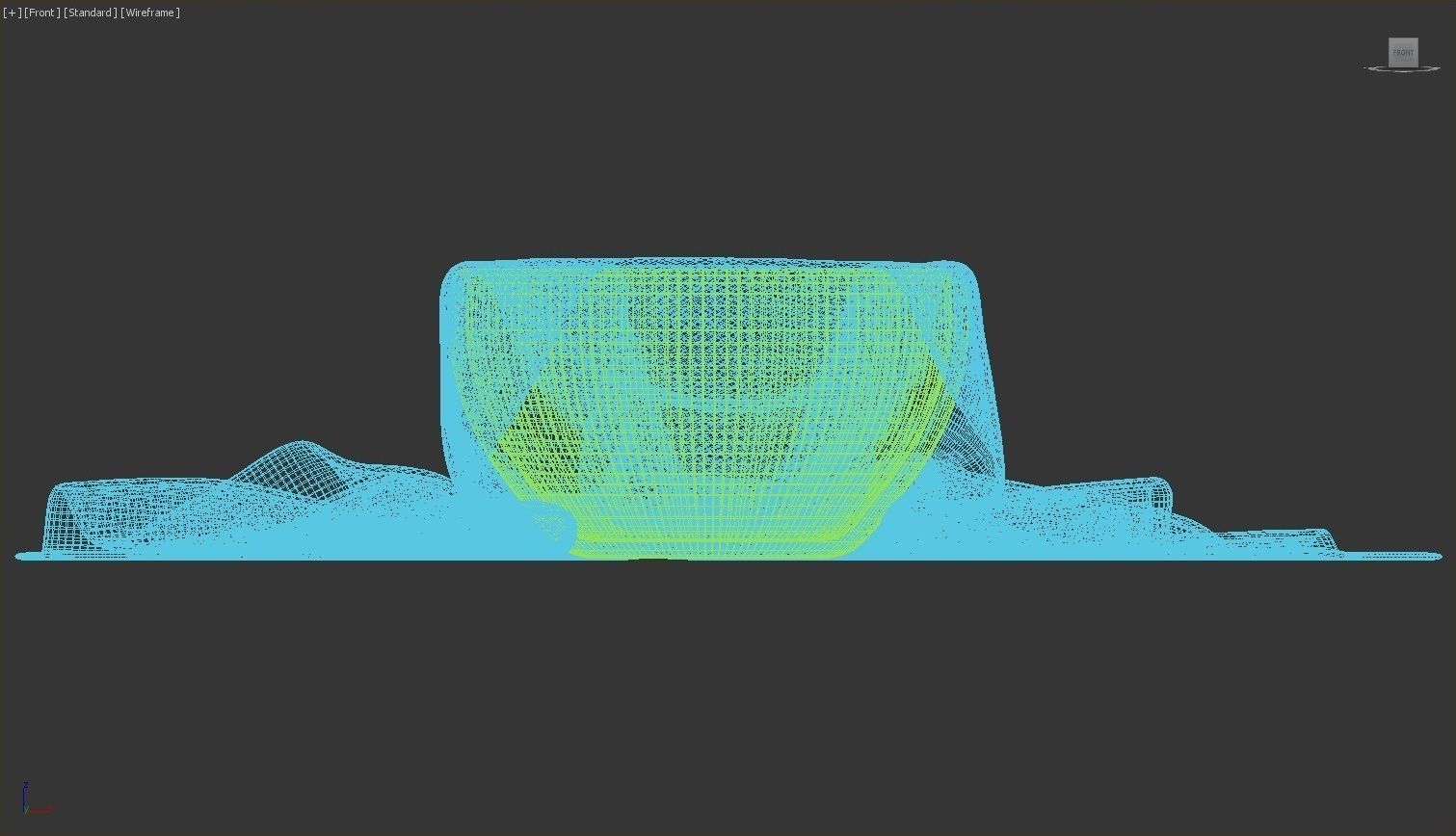 Dekor Cup with Fabric - no texture 3D model_38