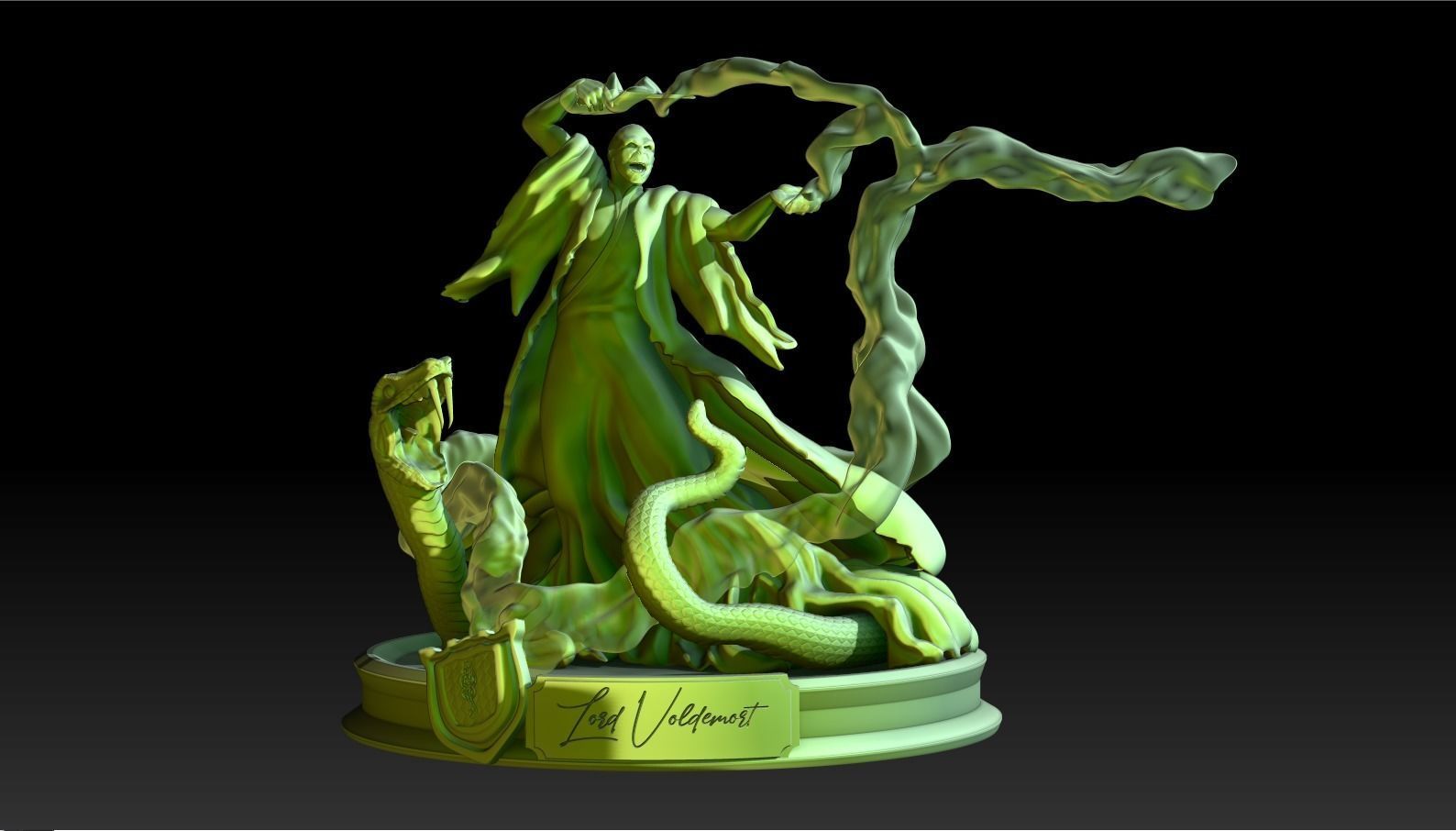 Voldemort from my discord 3D print model_3