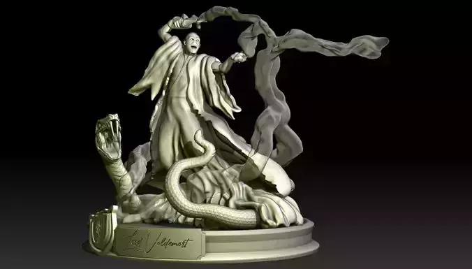 Voldemort from my discord 3D print model