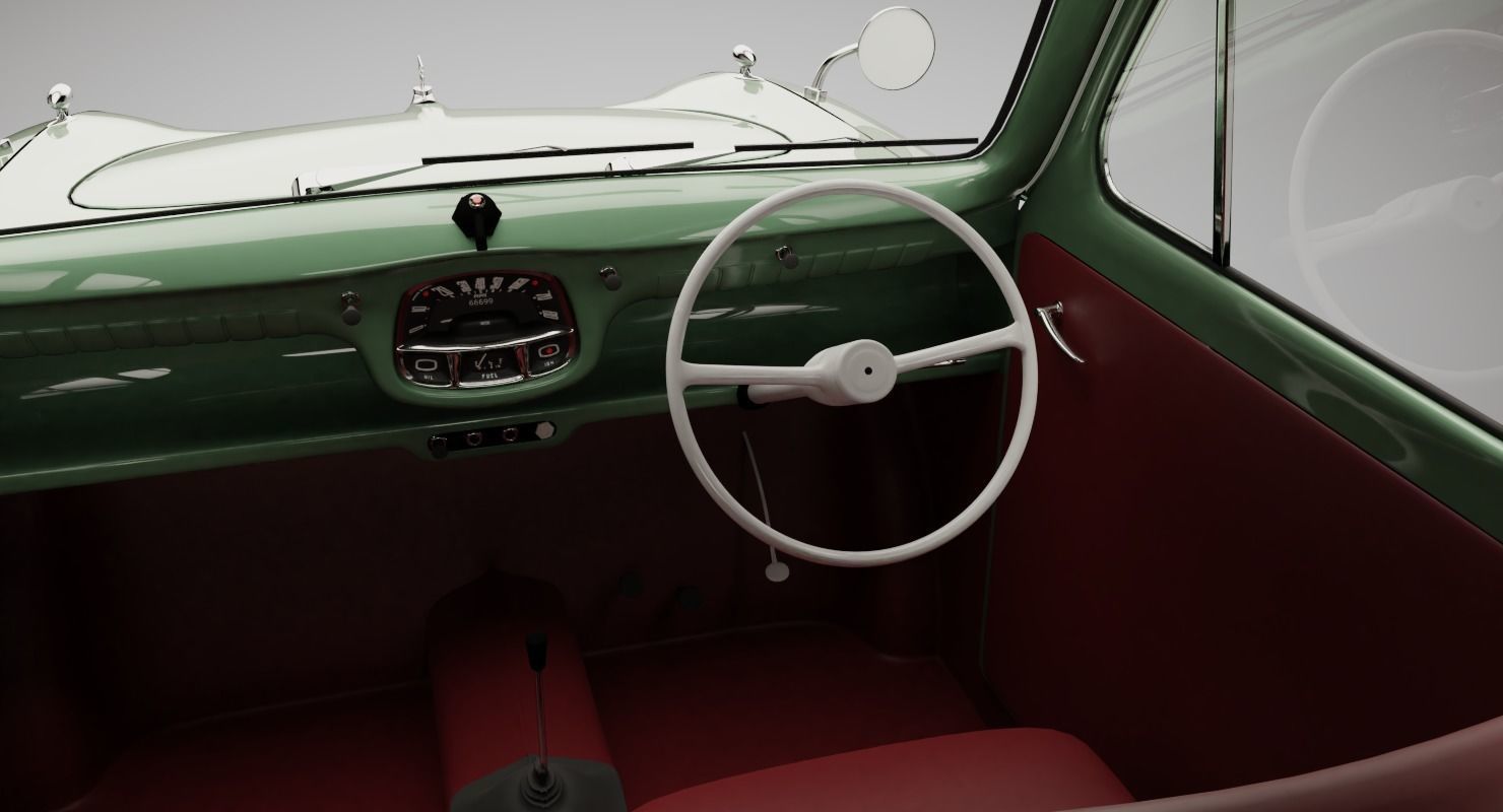 Austin a35 3D model_9