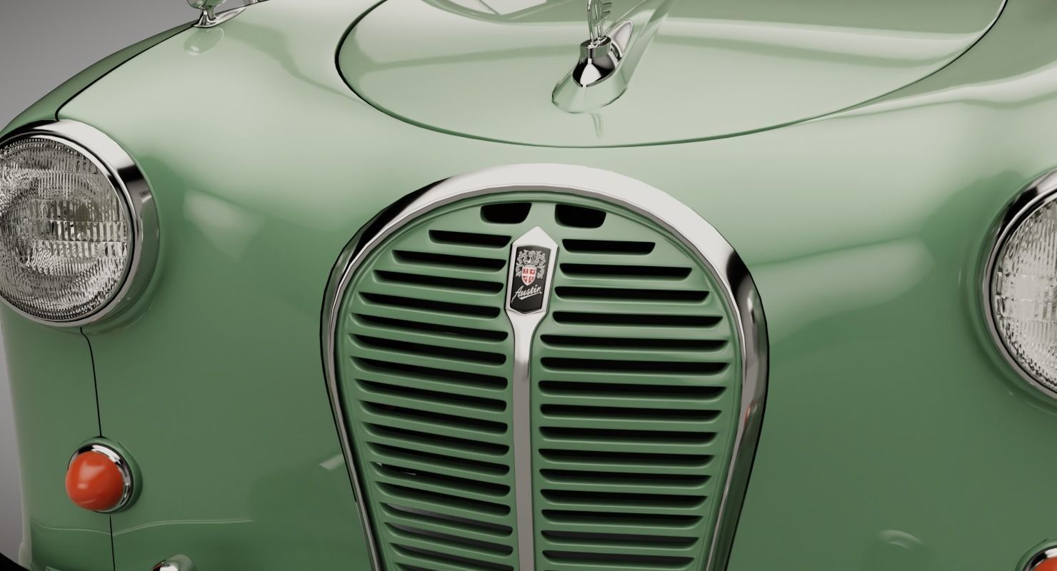 Austin a35 3D model_6