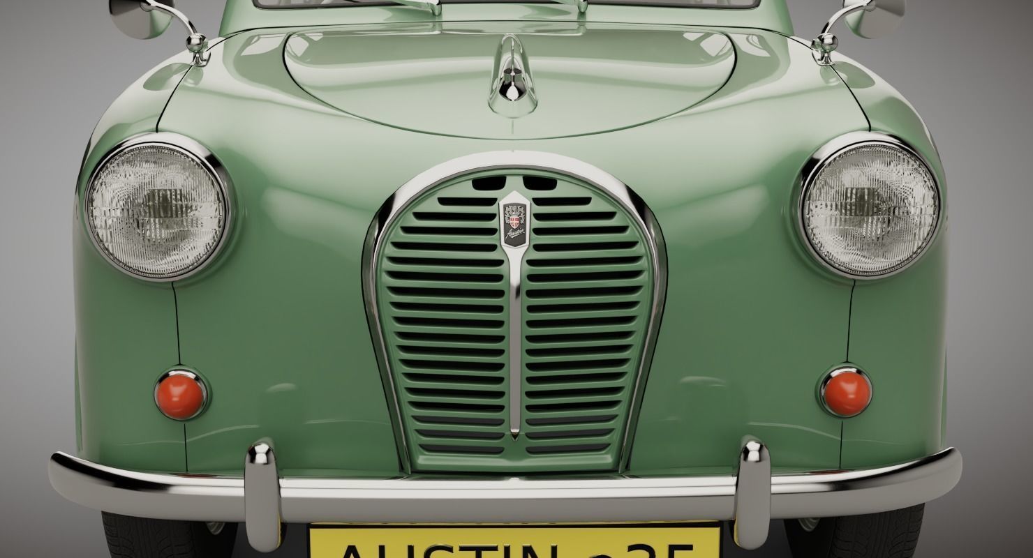 Austin a35 3D model_5