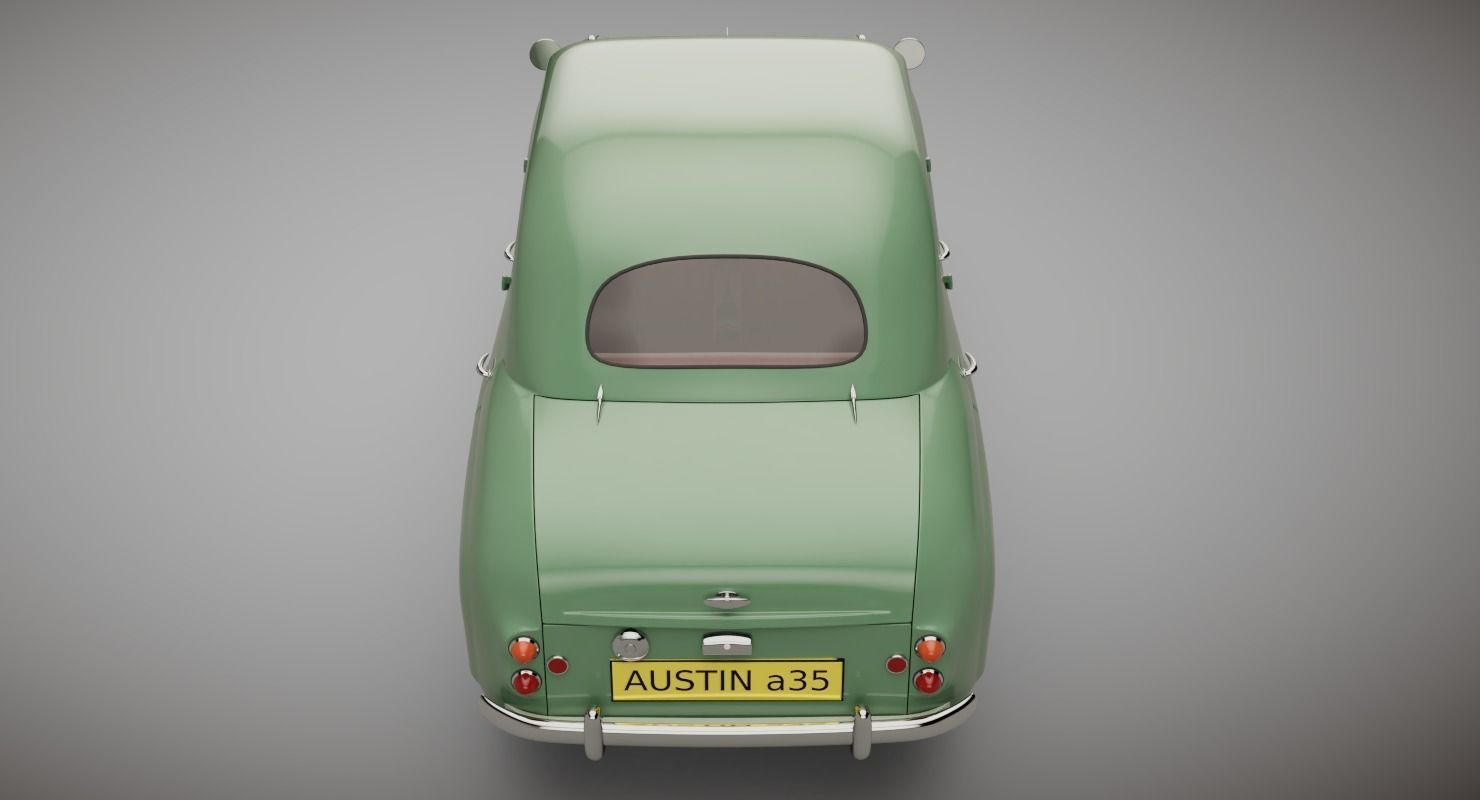 Austin a35 3D model_7