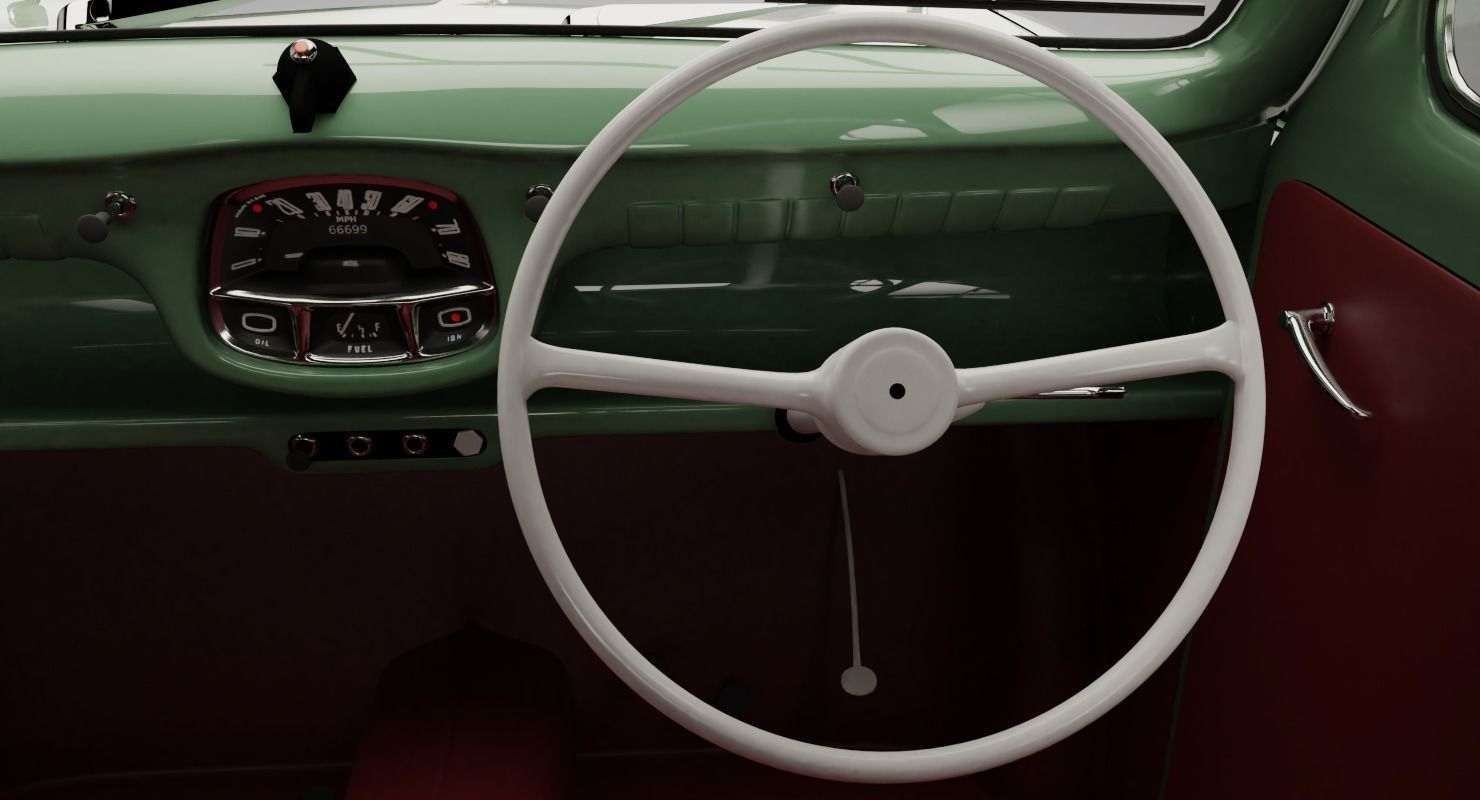 Austin a35 3D model_10
