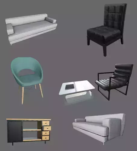 LivingRoomProps industrial style sideboard with drawers