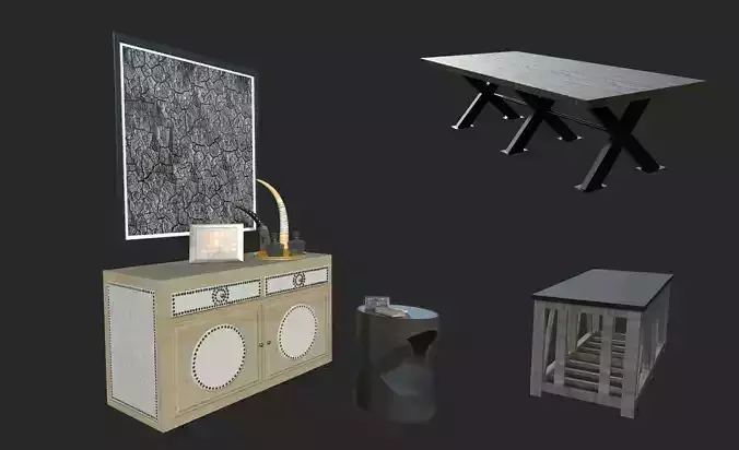 Dressing room Cabinet seat