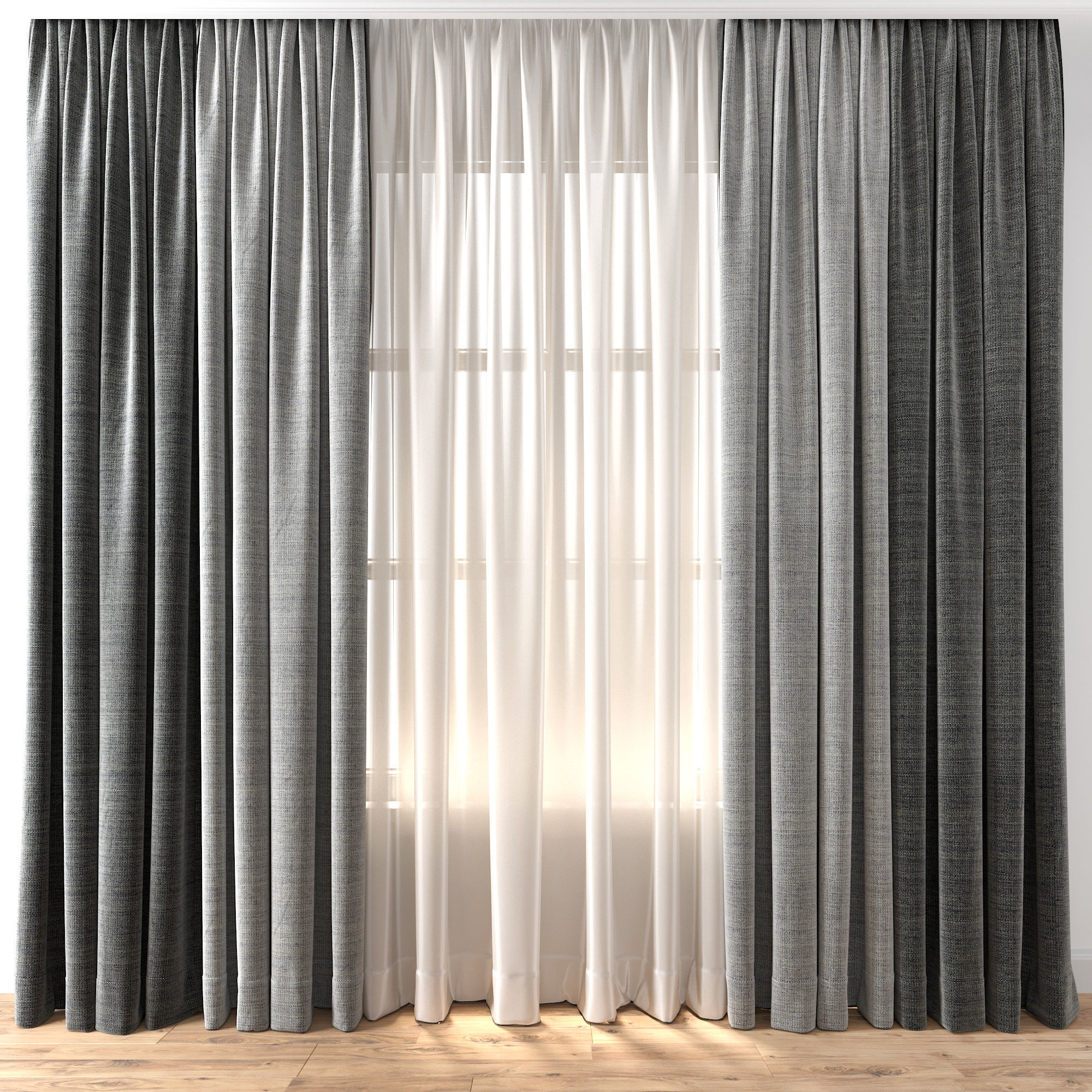 Curtain 119 3D model_4