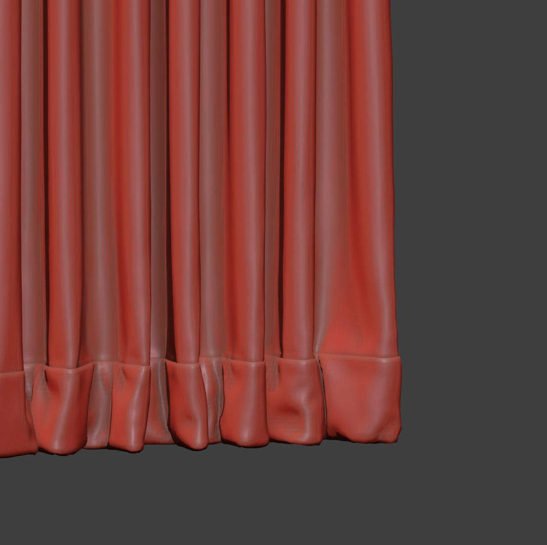 Curtain 122 3D model_5