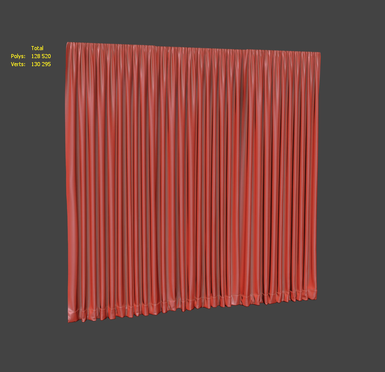 Curtain 122 3D model_4