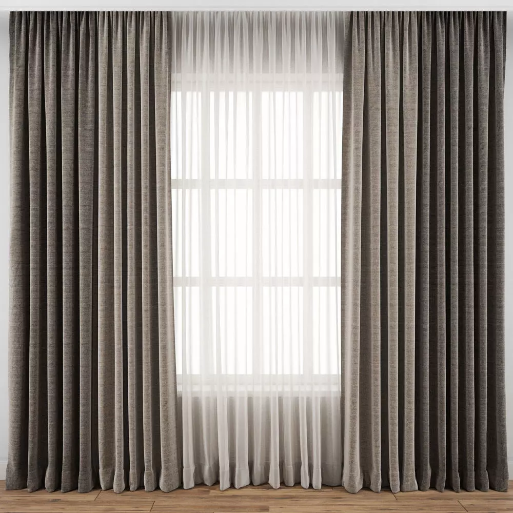 Curtain 122 3D model_0