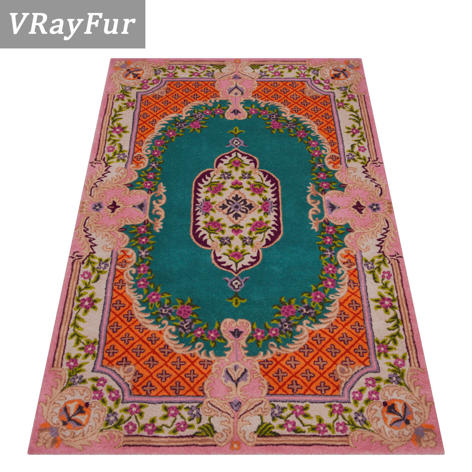 Rug Set 57 3D model_2