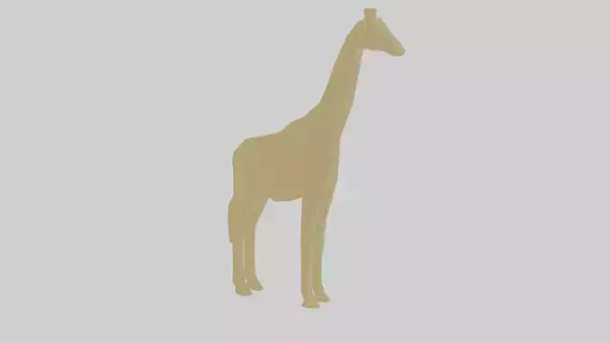 Rigged Giraffe