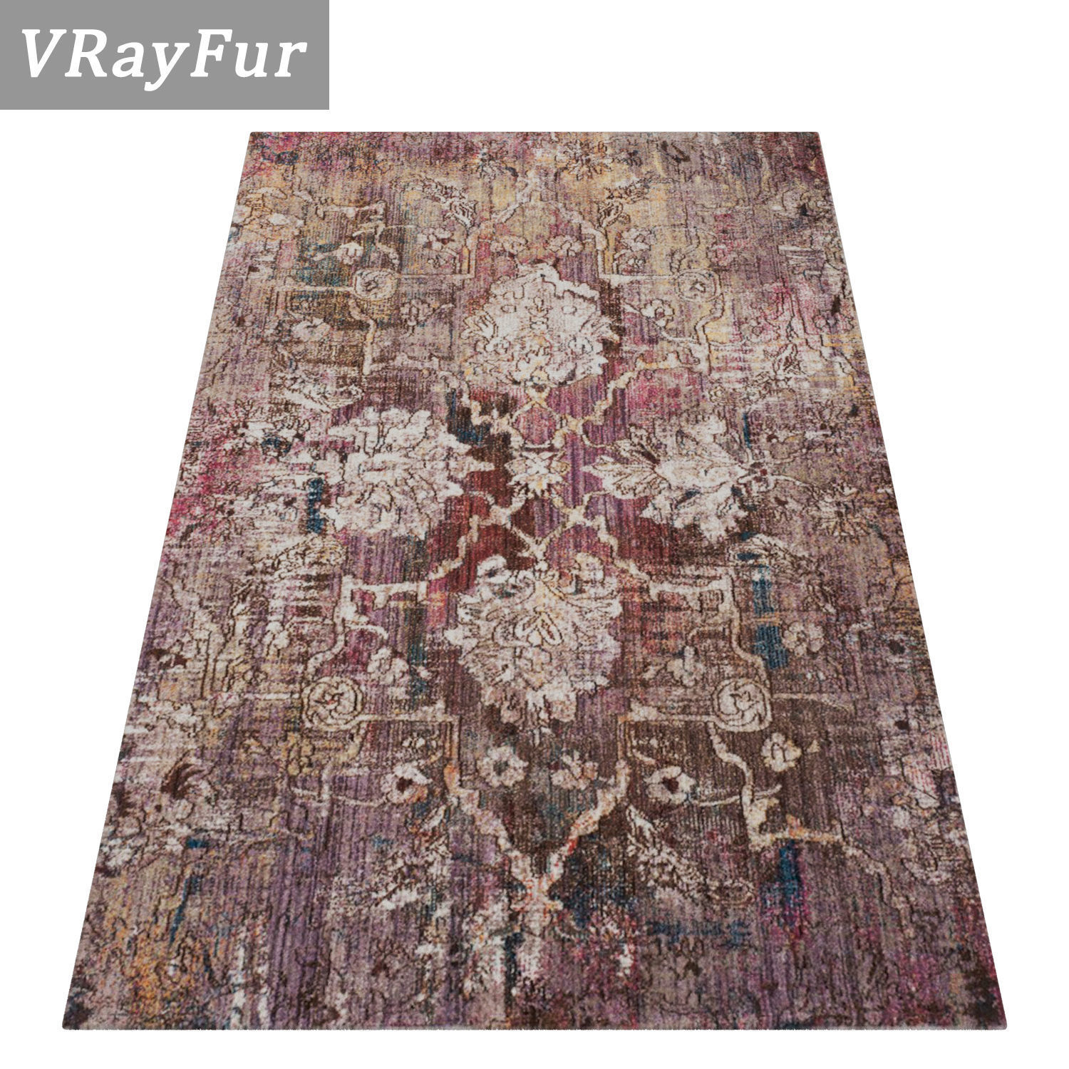 Rug Set 60 3D model_2