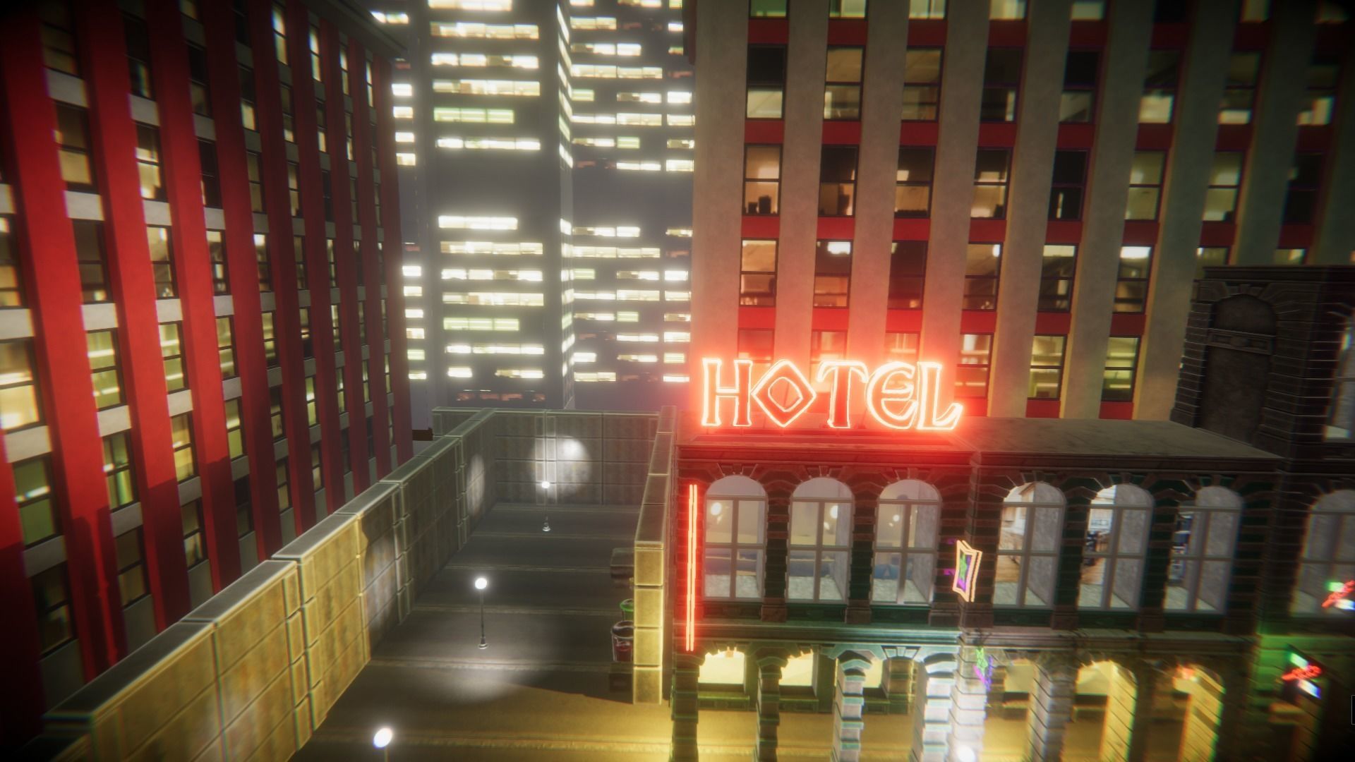Night City Creator Low-poly 3D model_26
