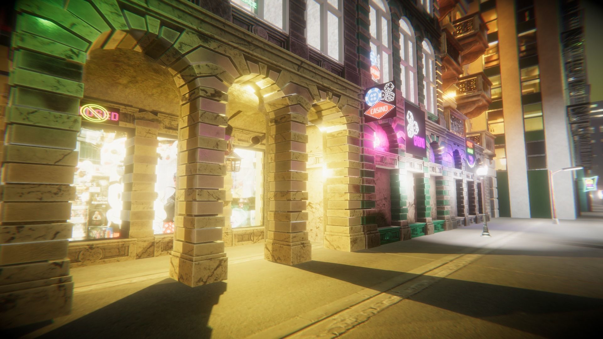 Night City Creator Low-poly 3D model_10