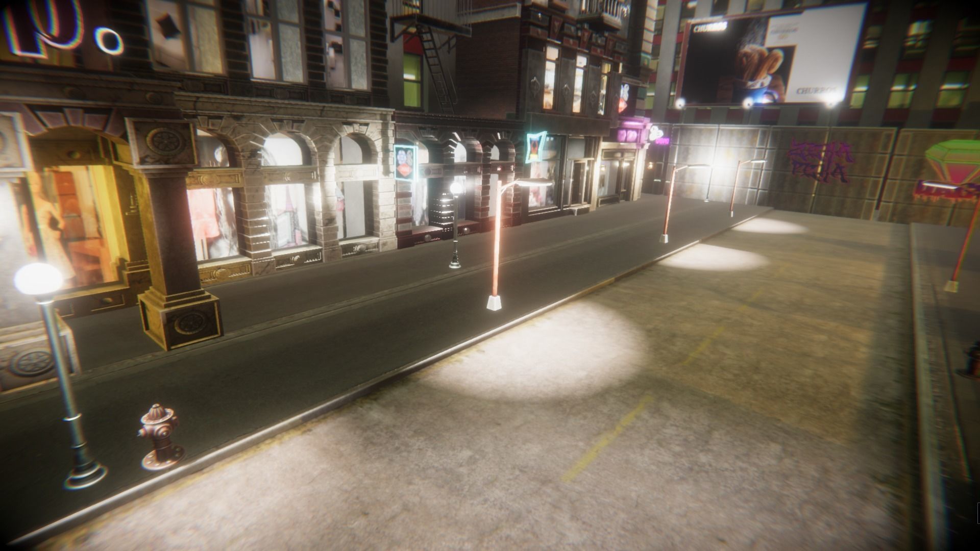 Night City Creator Low-poly 3D model_38