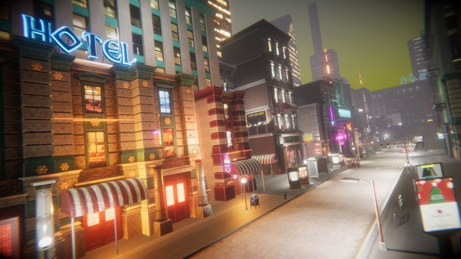 Night City Creator Low-poly 3D model_29
