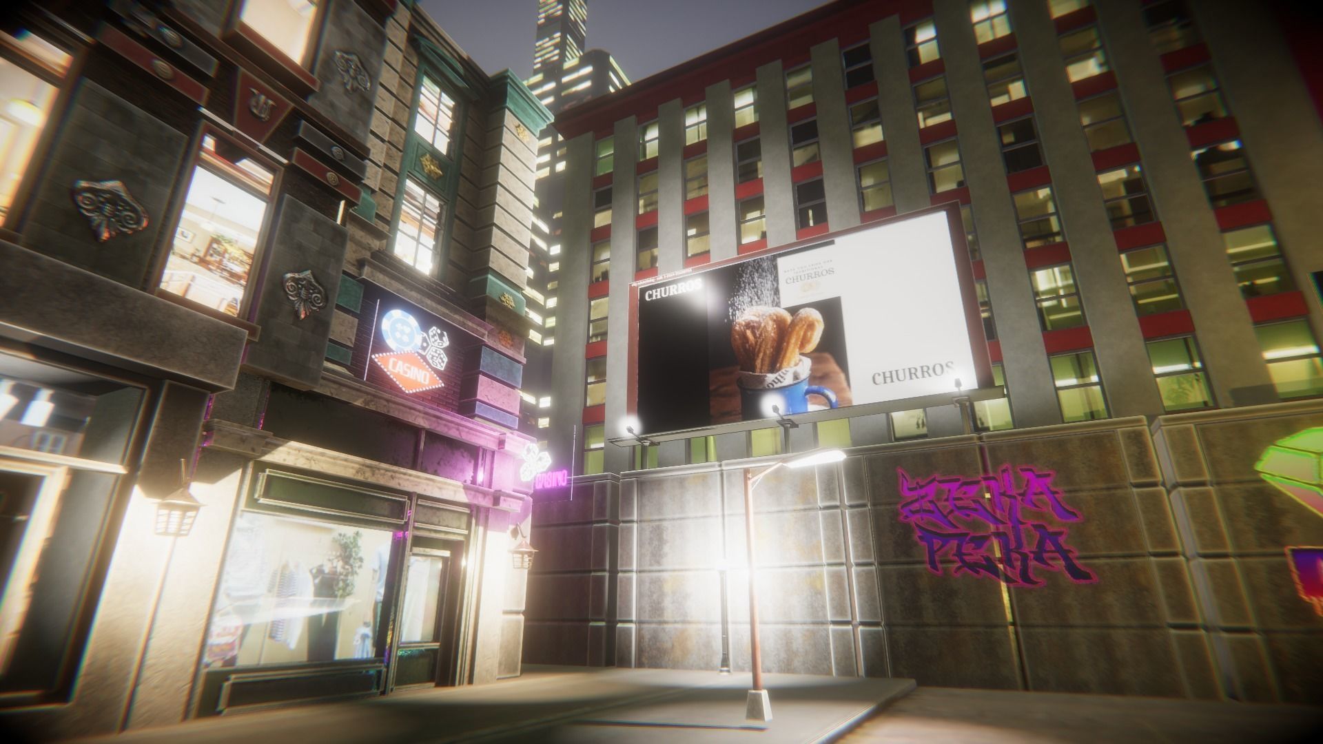 Night City Creator Low-poly 3D model_8