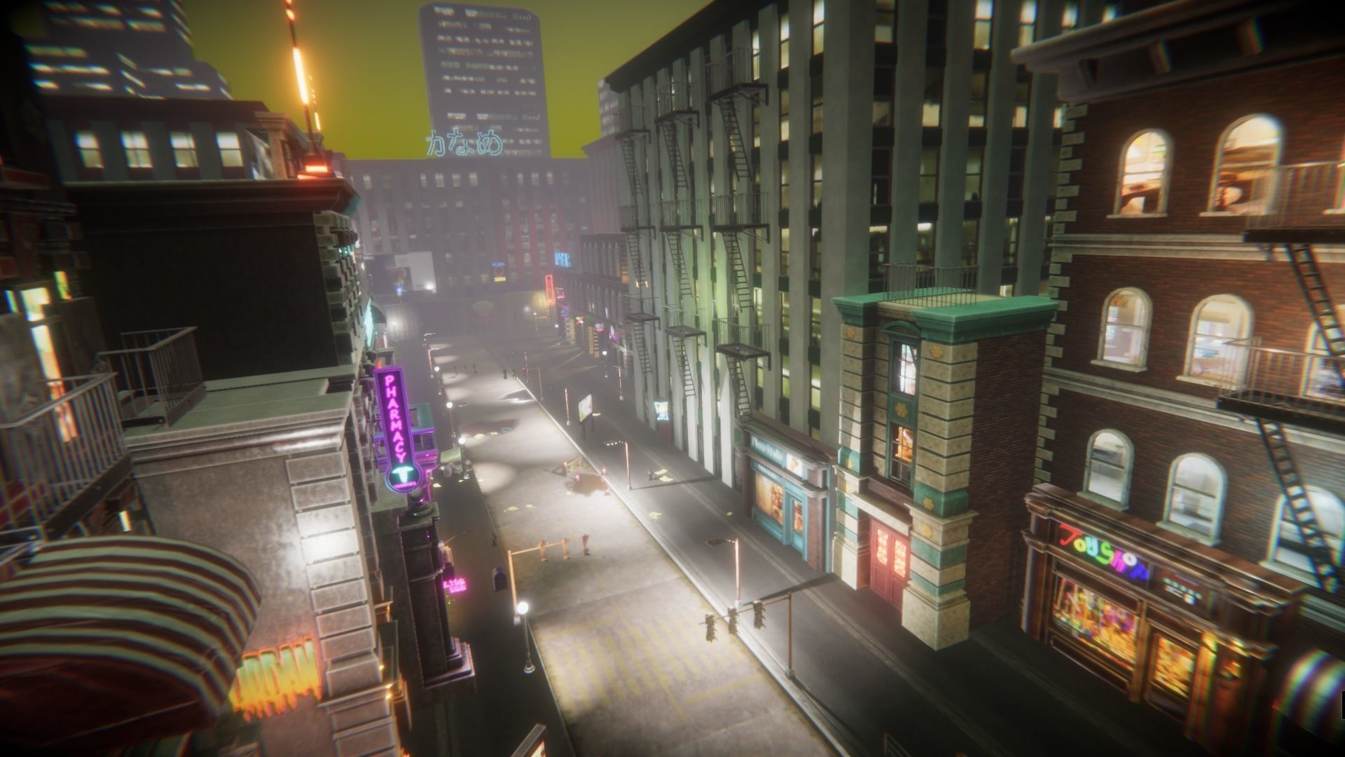 Night City Creator Low-poly 3D model_32