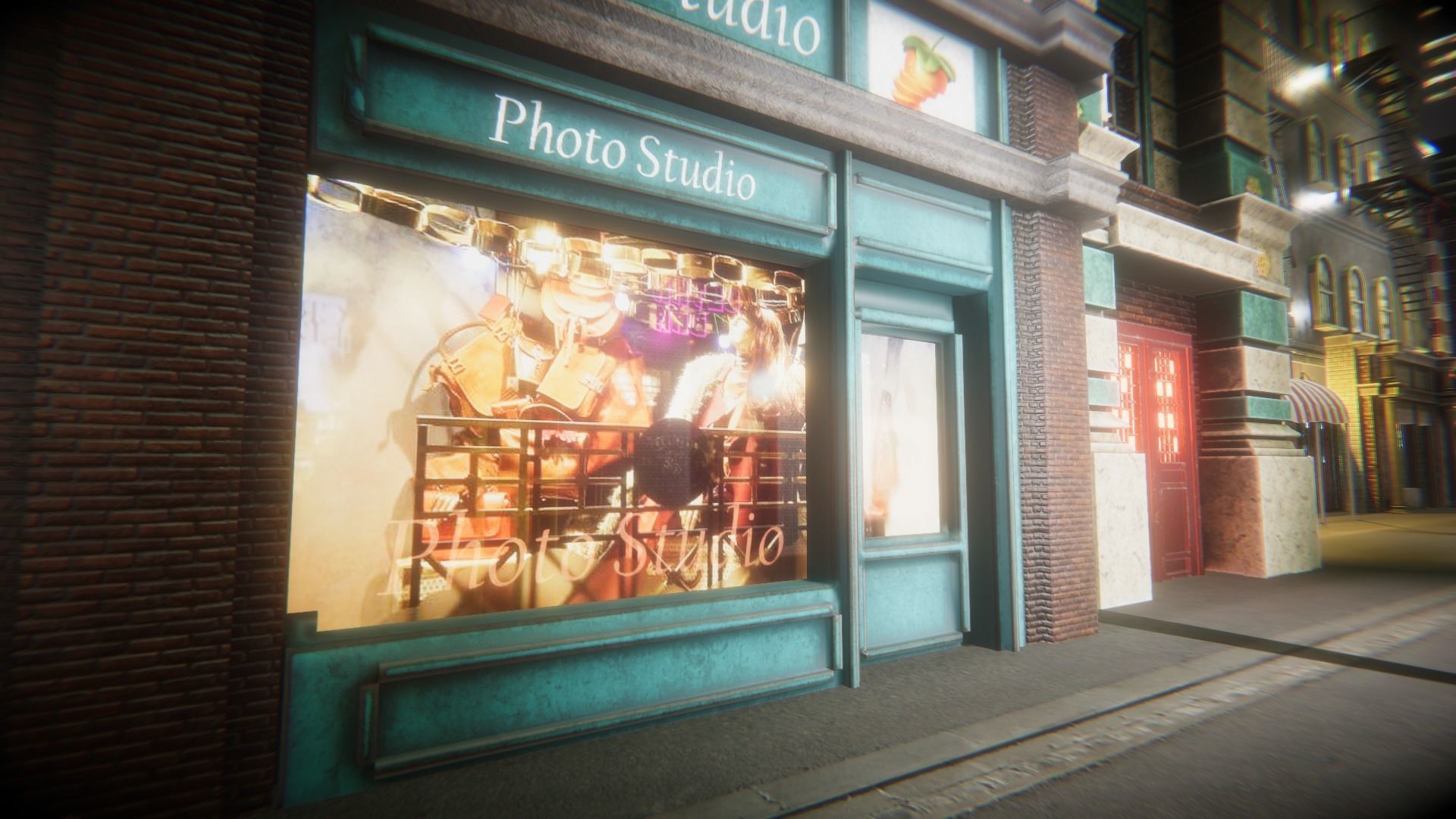 Night City Creator Low-poly 3D model_53