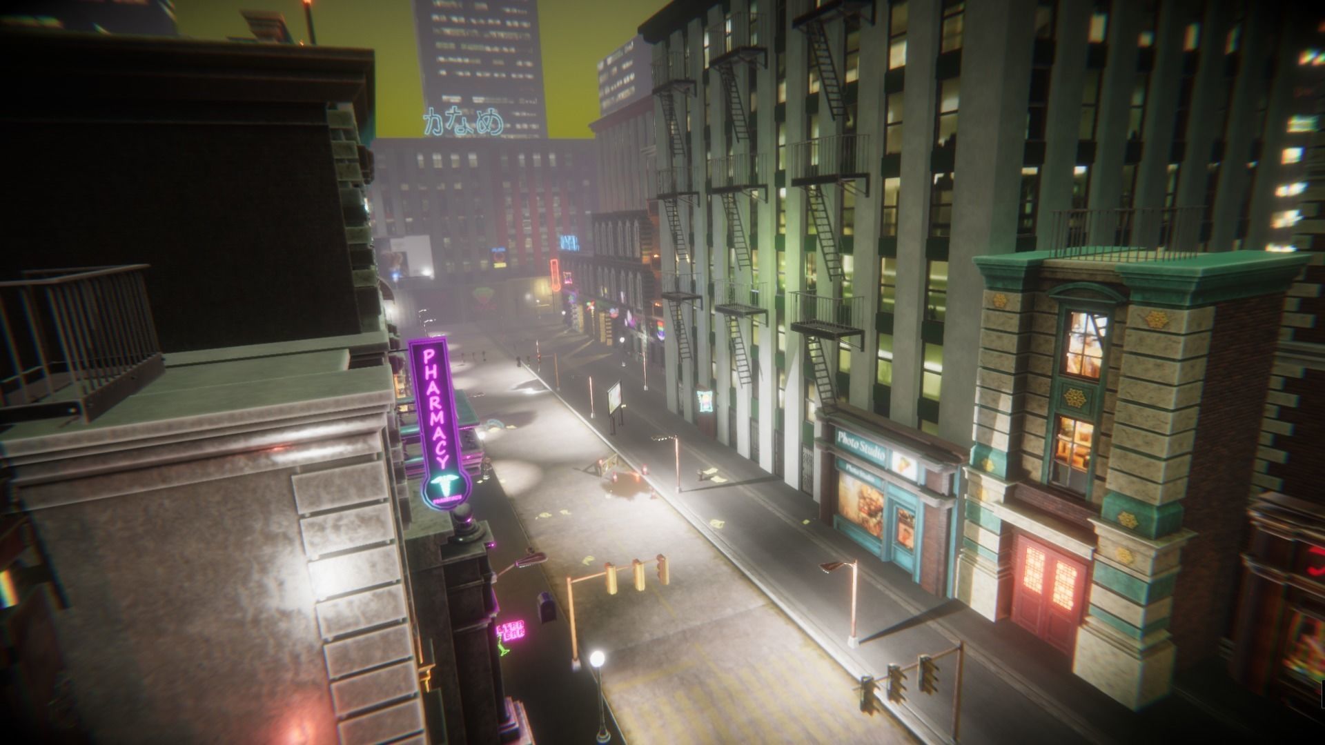 Night City Creator Low-poly 3D model_33