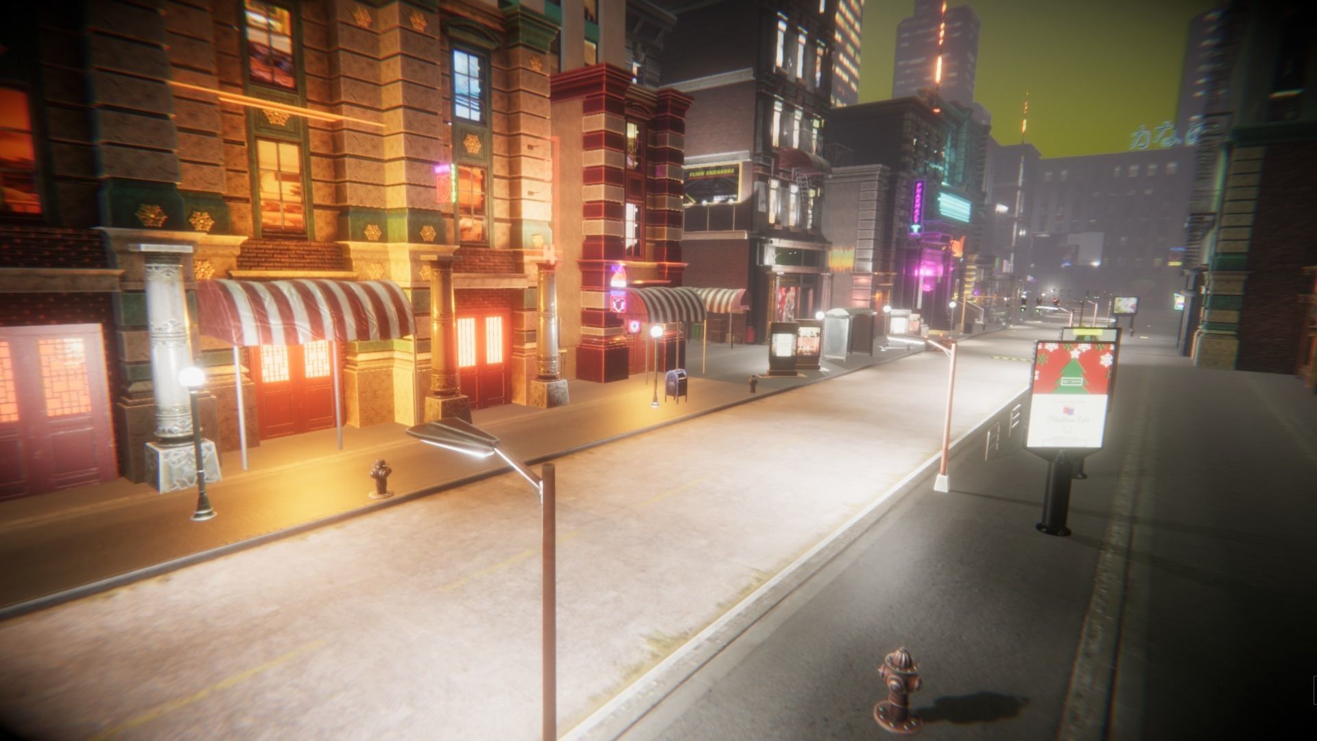 Night City Creator Low-poly 3D model_27