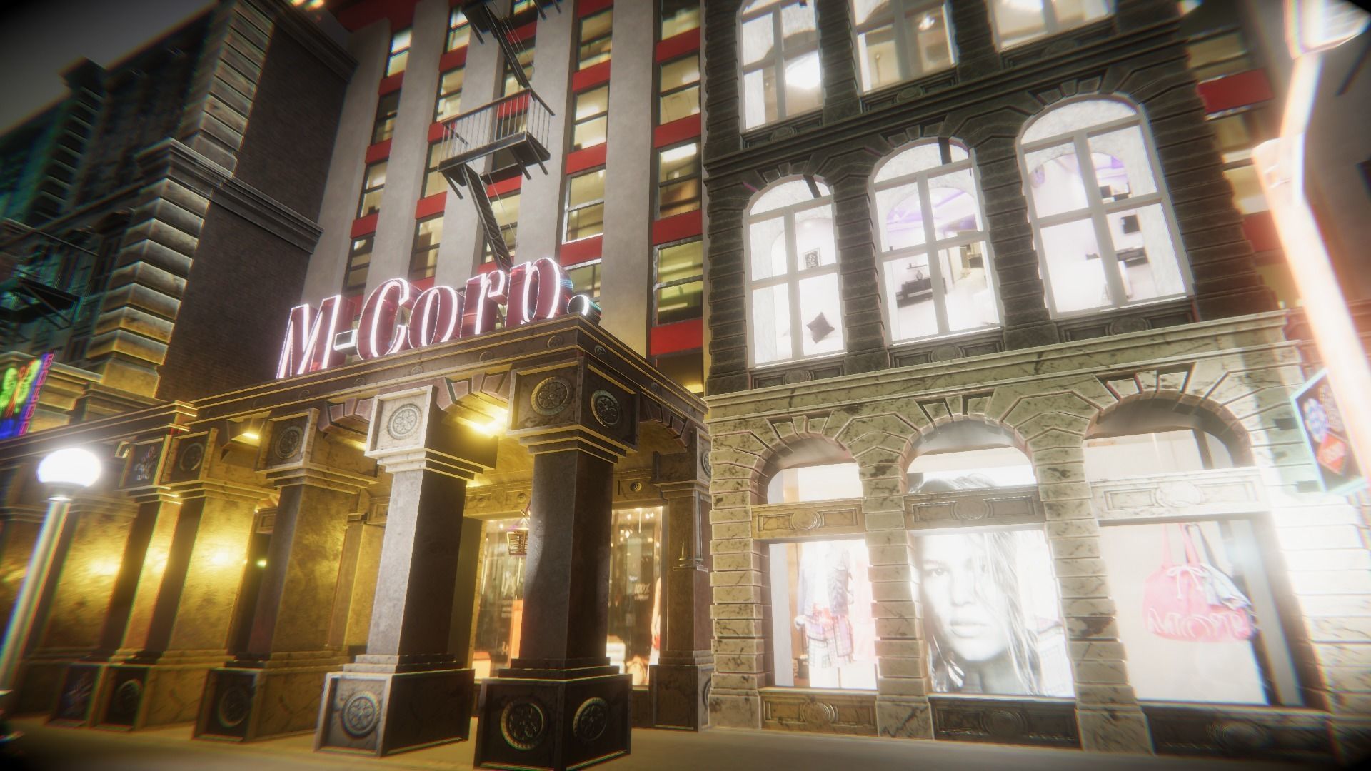 Night City Creator Low-poly 3D model_6