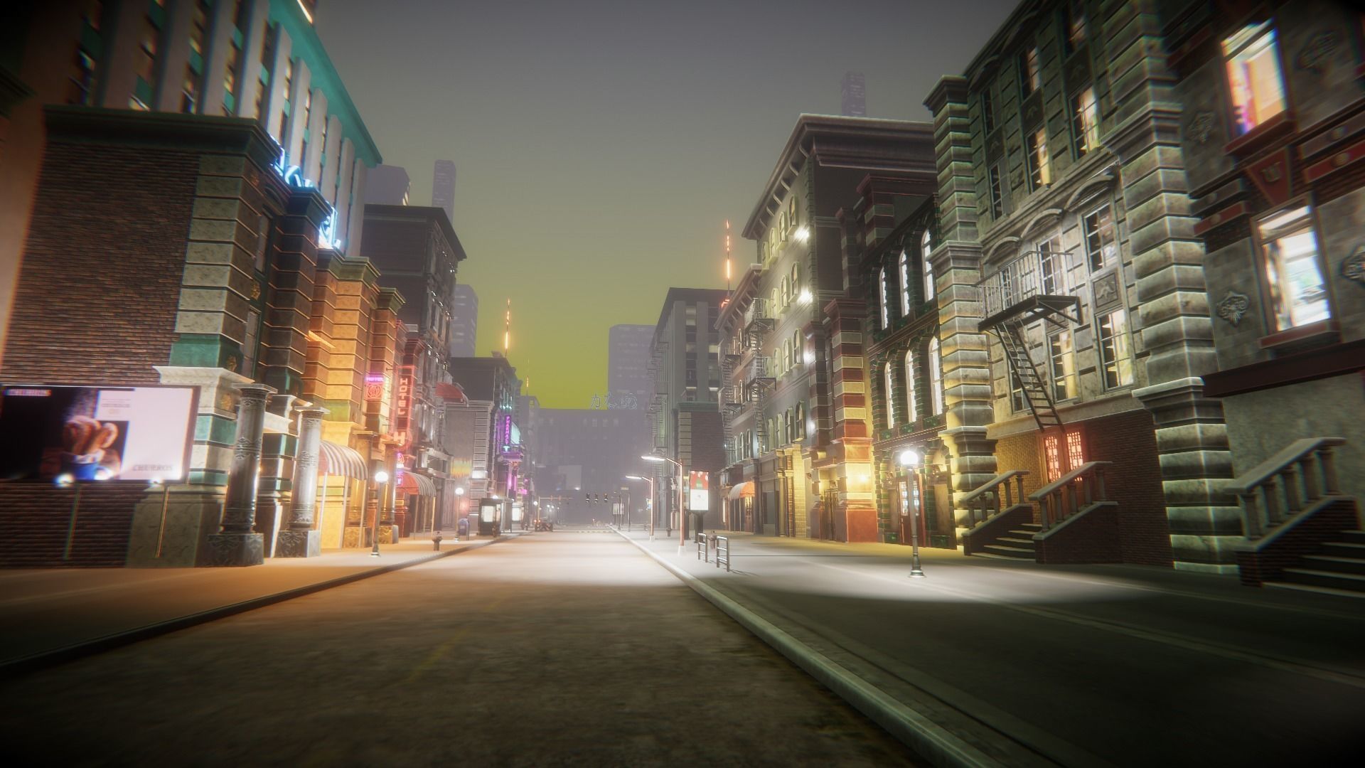 Night City Creator Low-poly 3D model_2