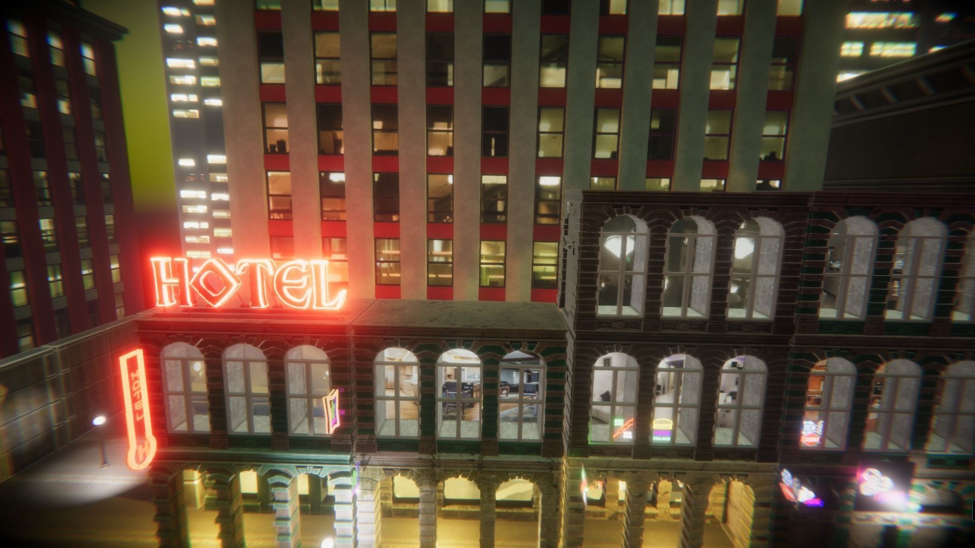 Night City Creator Low-poly 3D model_25
