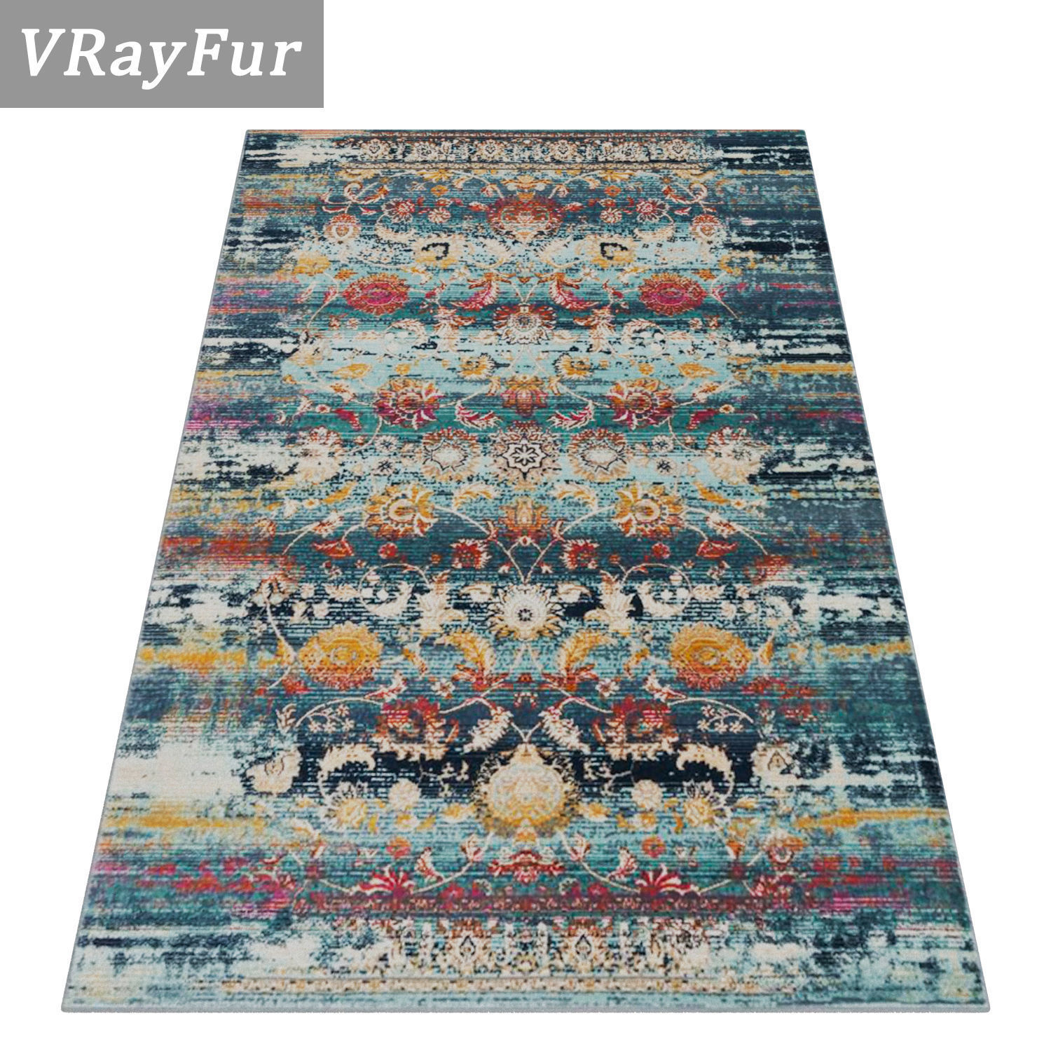 Rug Set 61 3D model_2