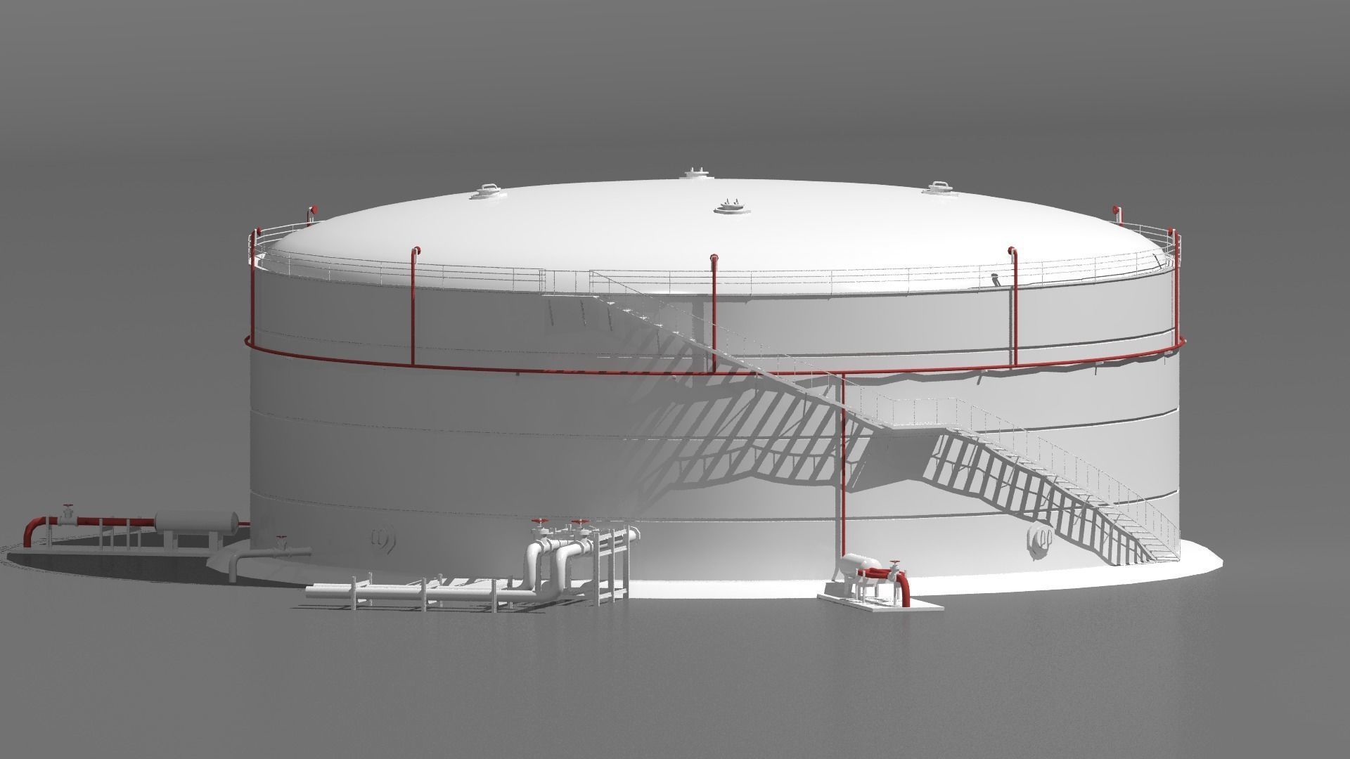 Industrial tanks 3D model_6