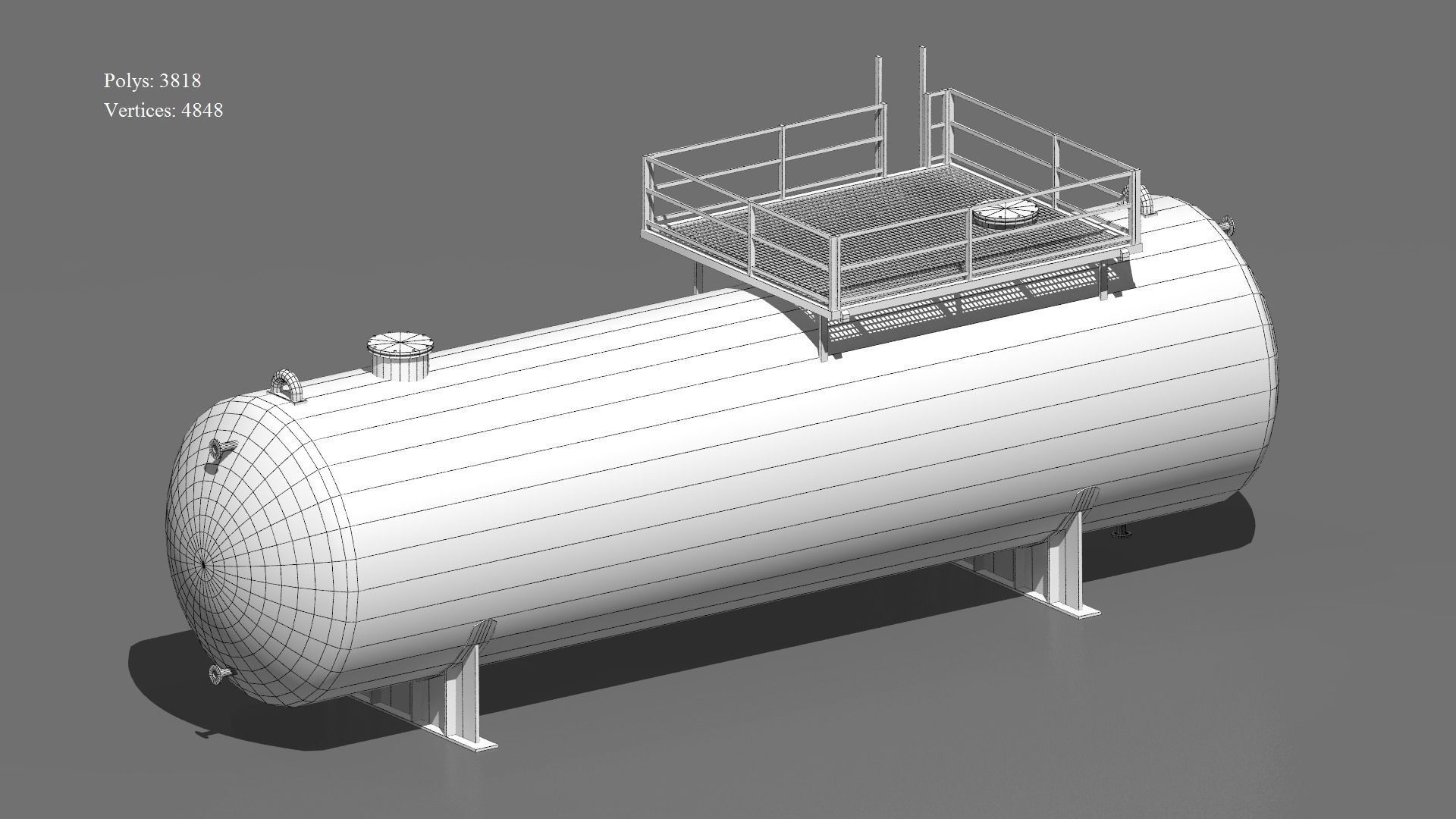 Industrial tanks 3D model_31