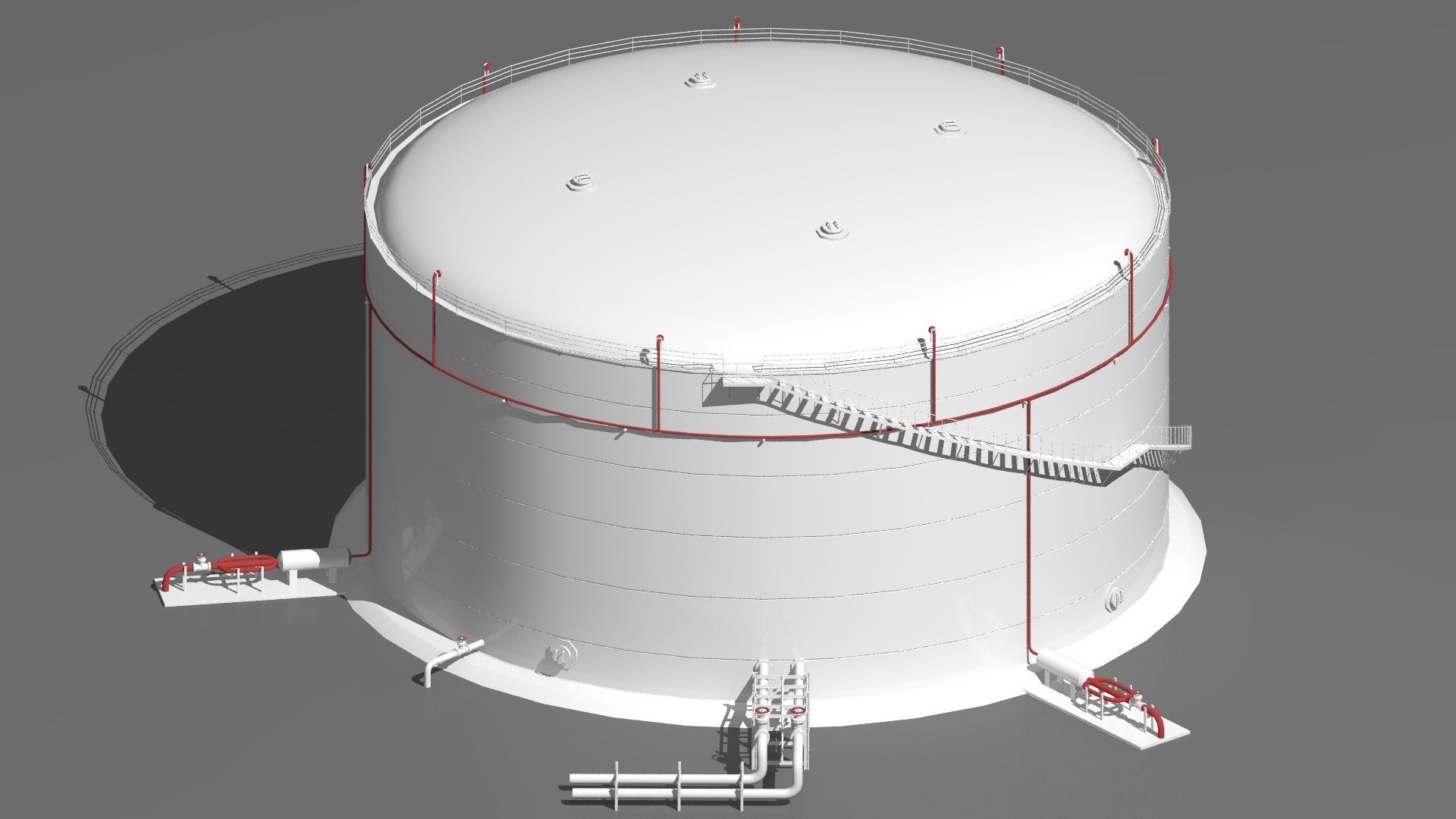 Industrial tanks 3D model_10