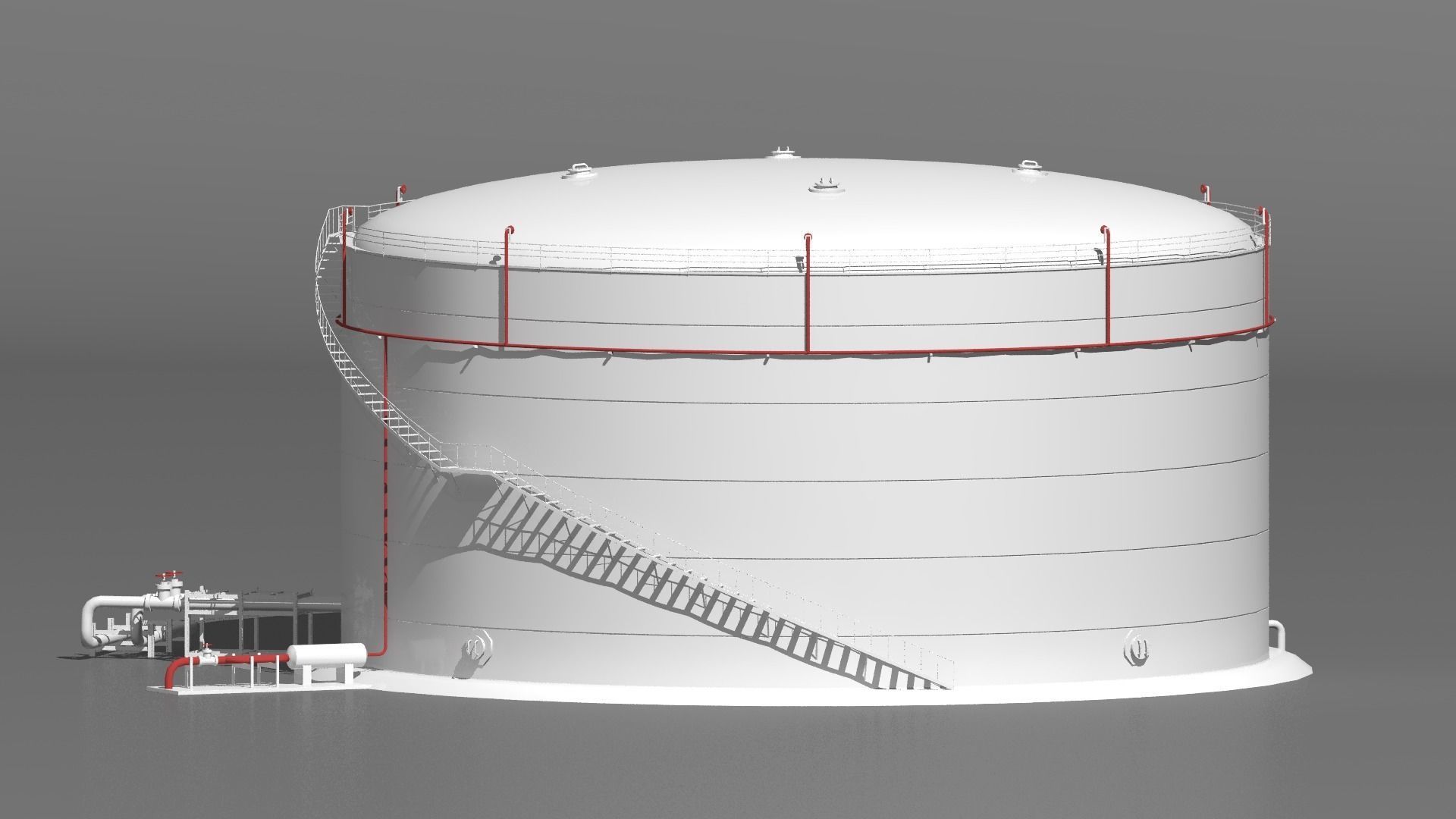 Industrial tanks 3D model_9
