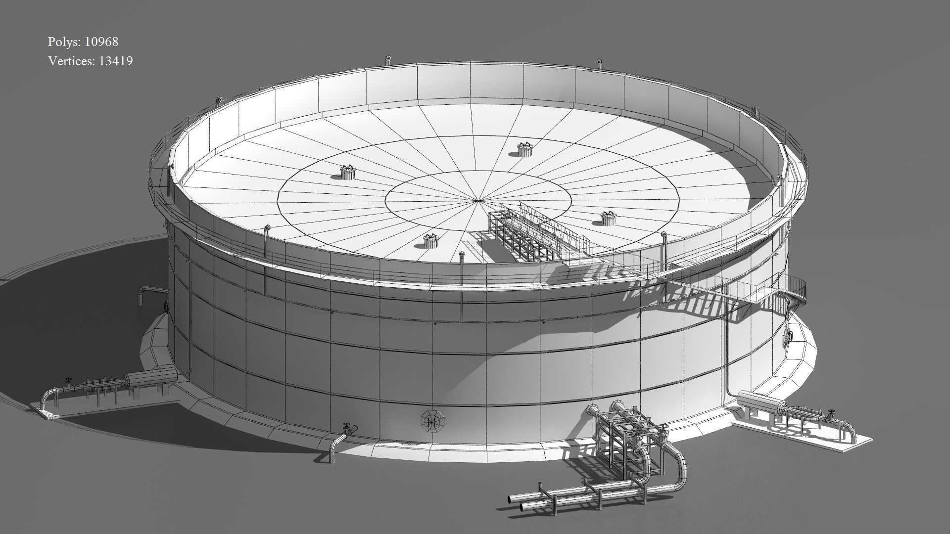 Industrial tanks 3D model_13