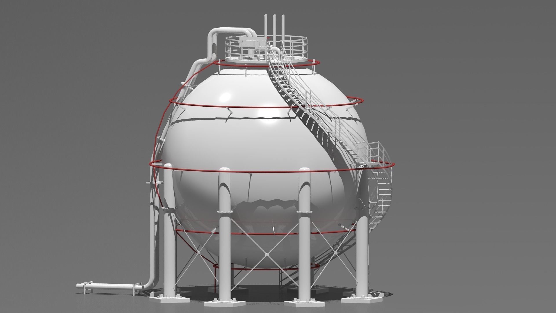 Industrial tanks 3D model_15