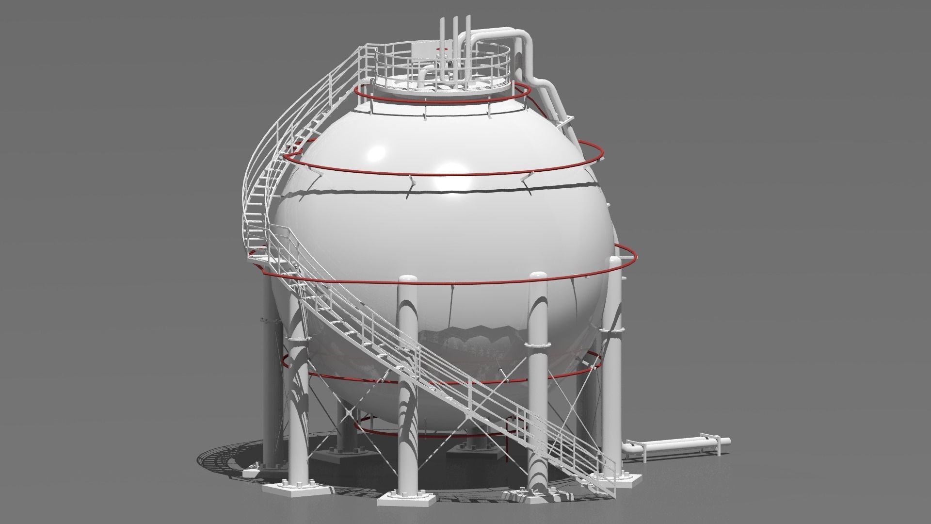 Industrial tanks 3D model_16